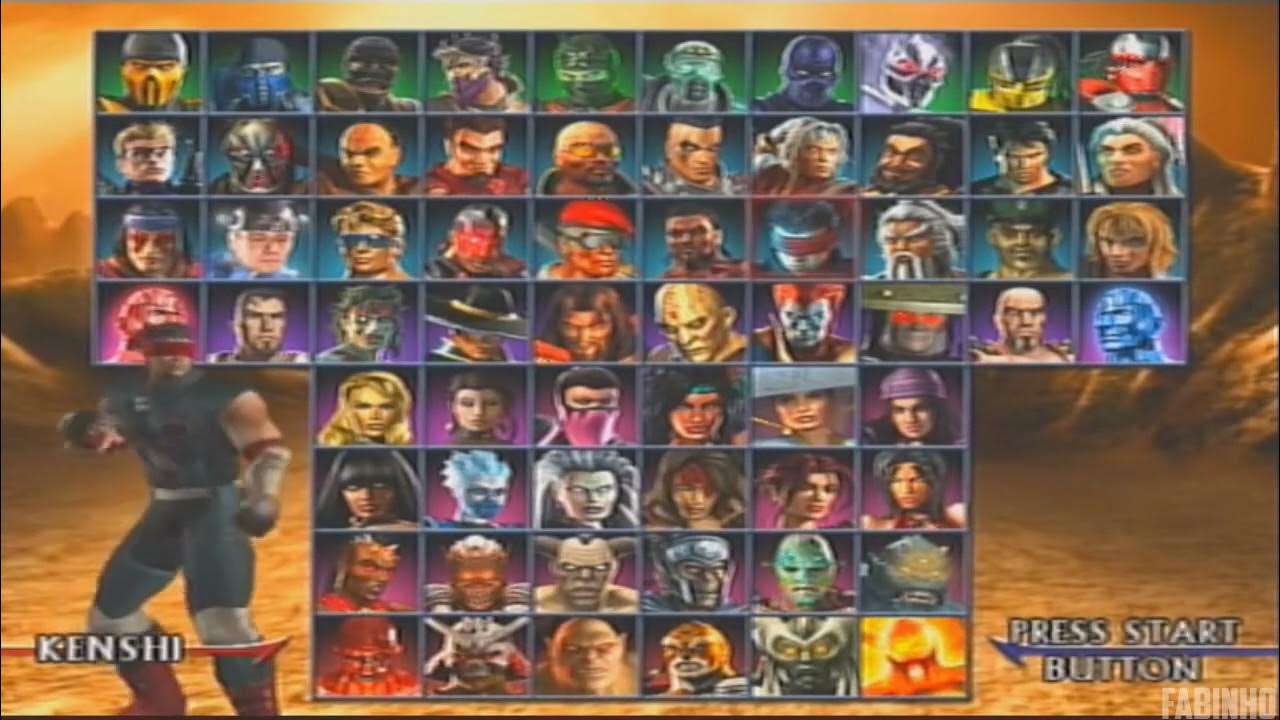 Mortal Kombat: Armageddon - Todos os Personagens!!! (All Characters) 