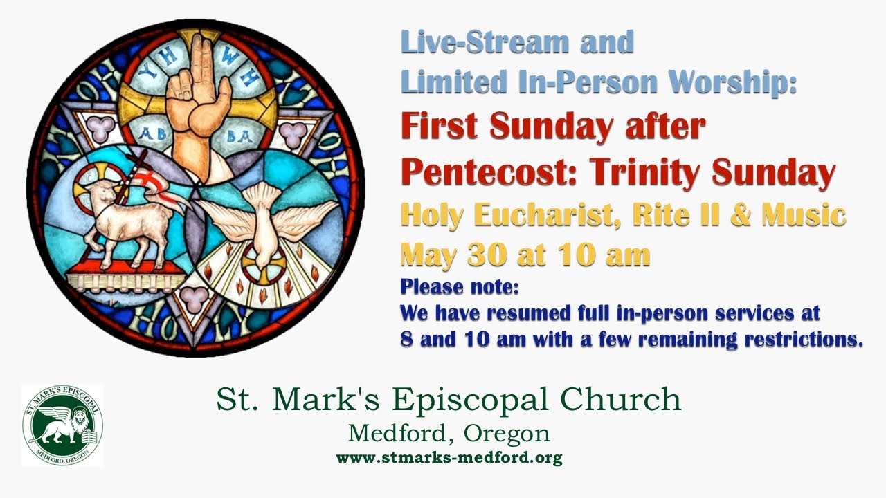 First Sunday after Pentecost (first part) - Holy Eucharist & Music ...