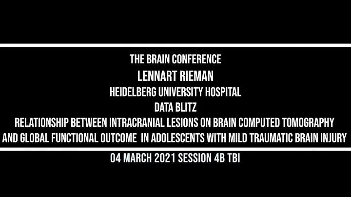 The Brain Conference 2021: Data Blitz: Lennart Riemann