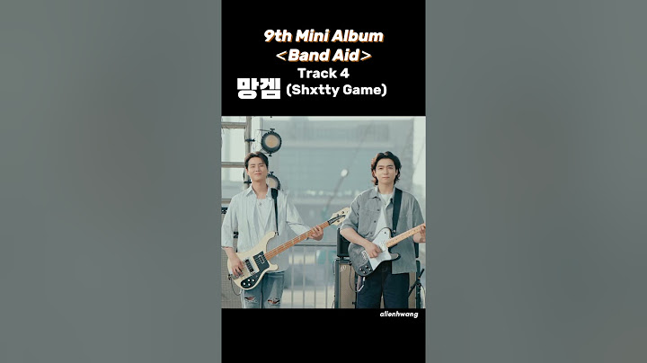 DAY6(데이식스) 9th Mini Album＜Band Aid＞ Track 4 망겜 (Shxtty Game)#DAY6 #데이식스#Band_Aid#녹아내려요