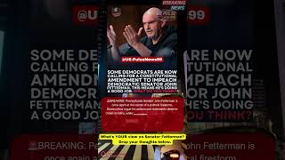 🔥 Hot Topic Fetterman Impeachment Debate #BreakingNews #USNews #NewsShorts #Shorts