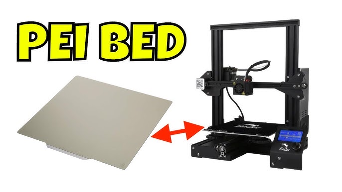  ENOMAKER Ender 3 PEI Bed Plate Spring Steel Sheet Magnetic Mat  Double Side Smooth and Textured Flexible Build Surface for Creality Ender  3/Pro/V2/S1/Neo, Ender 5/Pro, CR-20/Pro,K1 Platform, 235x235mm : Industrial  