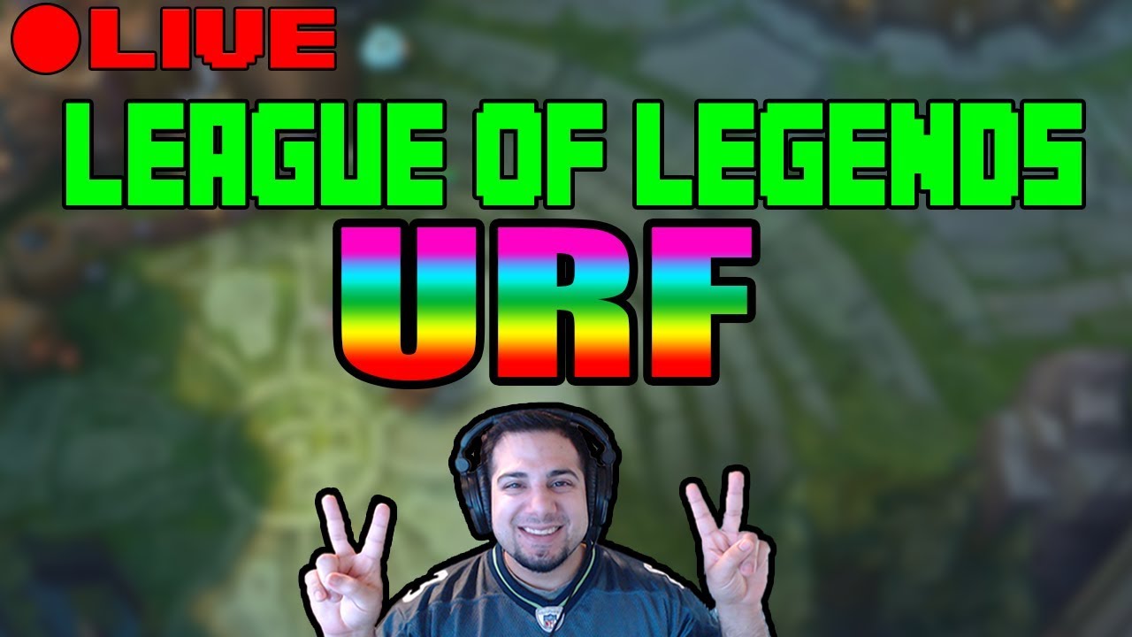URF LETS PLAY :) 2017 | Ultra Rapid Fire Game Mode | LEAGUE OF LEGENDS | KOBE LOL | 8-22-2017