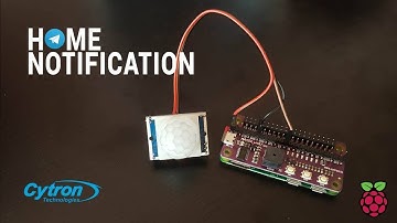 Home Notification Using Telegram Bot and Raspberry Pi #raspberrypi