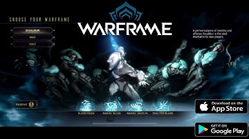 Warframe Mobile - Choose your Warframe Part 1 | Warframe Awakening Part 1
