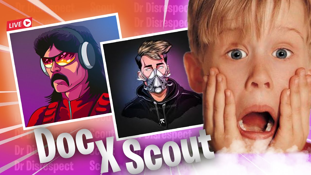 SCOUT AND DR DISRESPECT Funny Stream Highlights (HUGE FOR Indian Gaming Community)