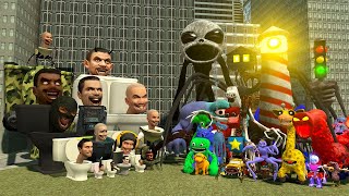 ALL NEW SKIBIDI TOILET FAMILY VS ALL MONSTERS In Garry's Mod!