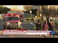 Multiple people displaced after fire at Franklin apartment complex