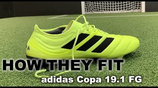 How They Fit - Adidas Copa 19.1 Fg