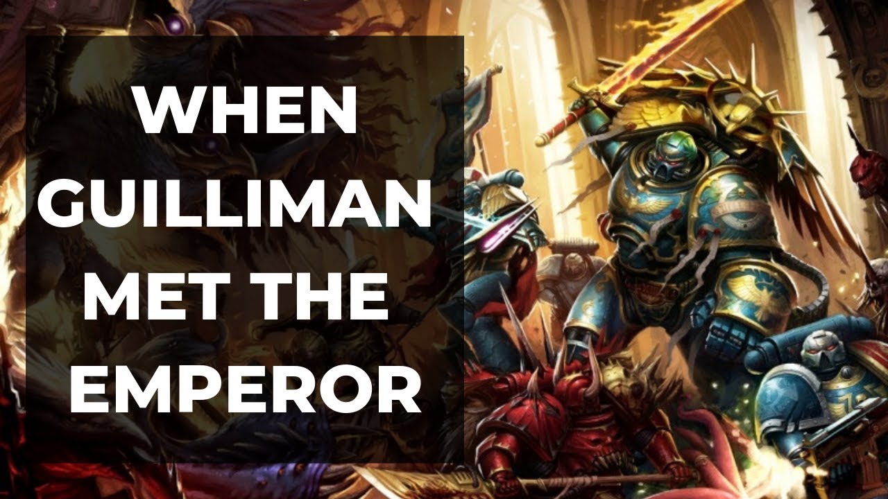 I will with the emperor. Робаут жиллиман против мортариона. will fall with the emperor. culiman.