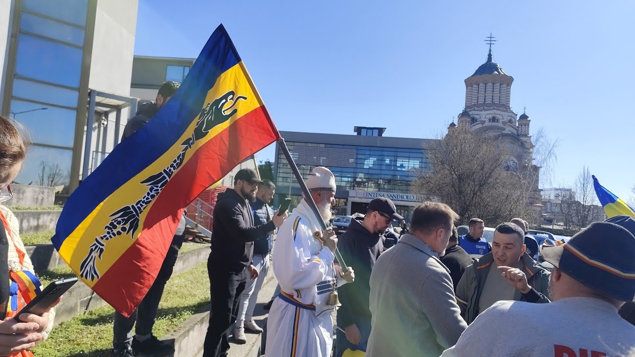 Protest în Baia Mare pentru reabilitarea drumului din Țara Lăpușului 🇹🇩