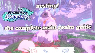 Creatures of Sonaria Nesting Guide - MAIN REALM EDITION