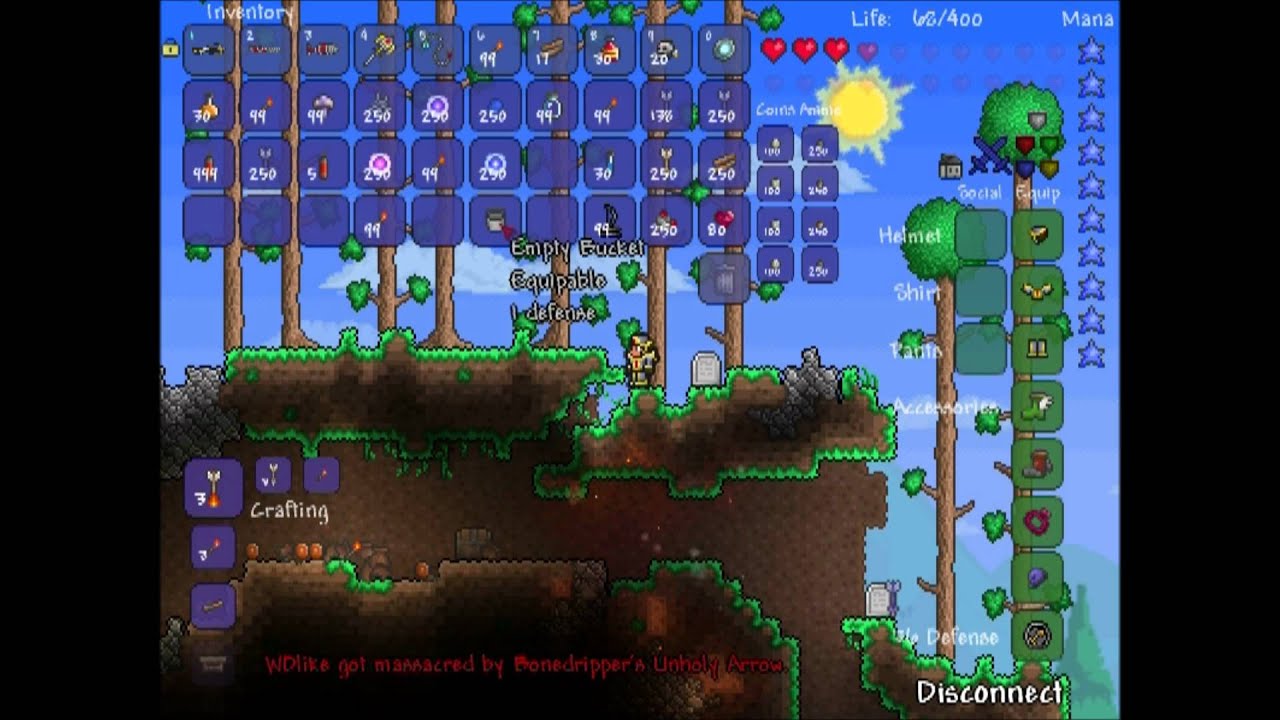 Terraria Online Gameplay PvP and Boss Fight YouTube