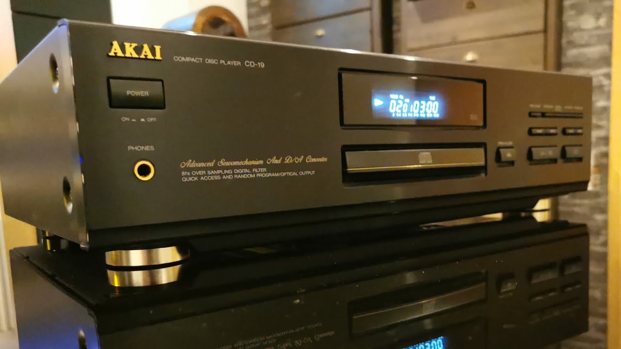 Akai CD-19 Ein Player, der sich bei mir nicht durchsetzen konnte - YouTube