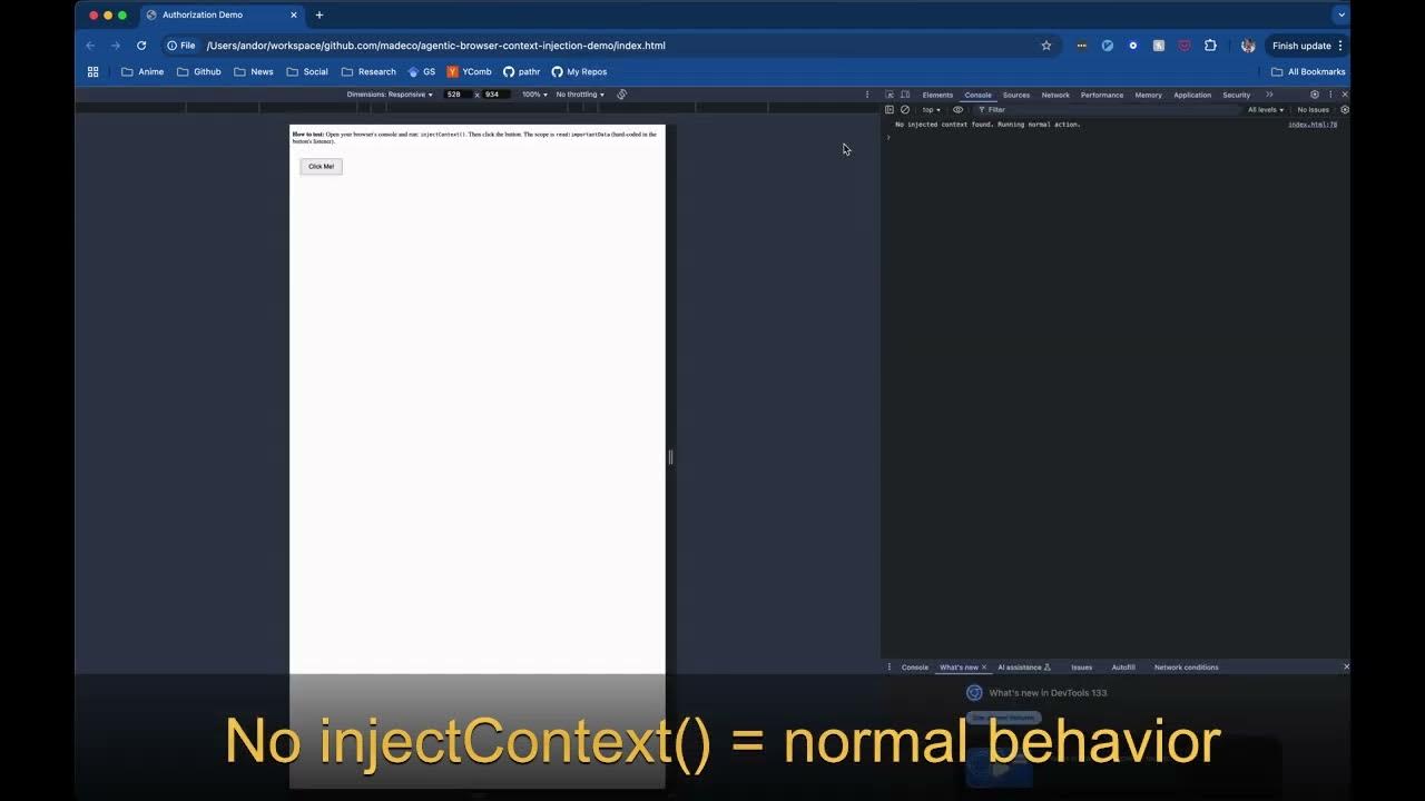 agent context injection browser - YouTube