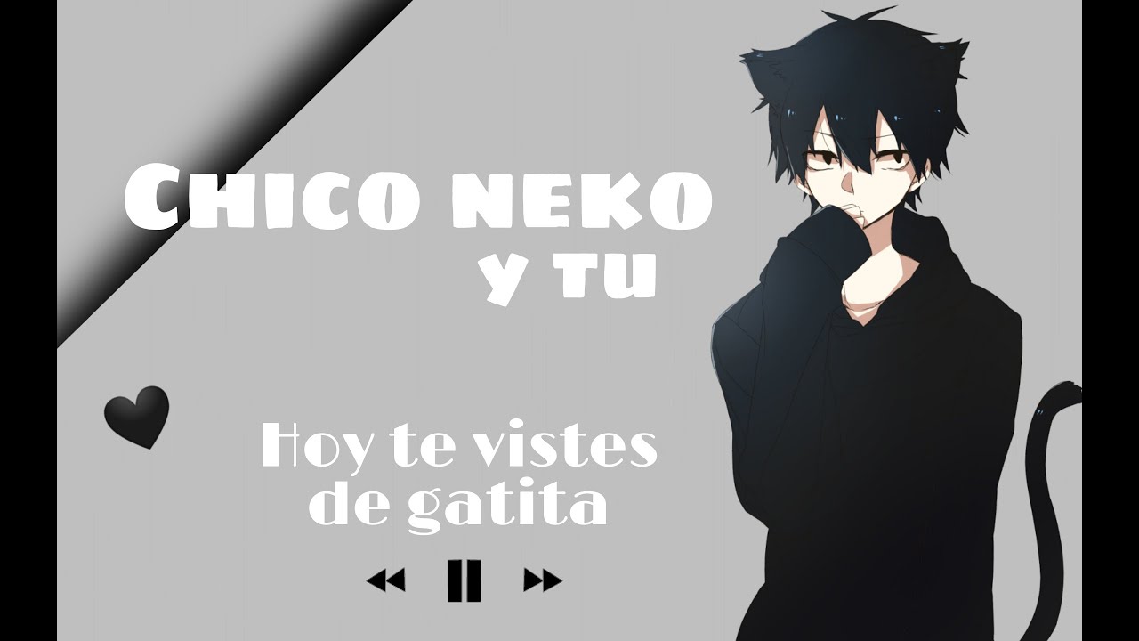 Chico neko y tu  (Hoy te vistes de gatita)