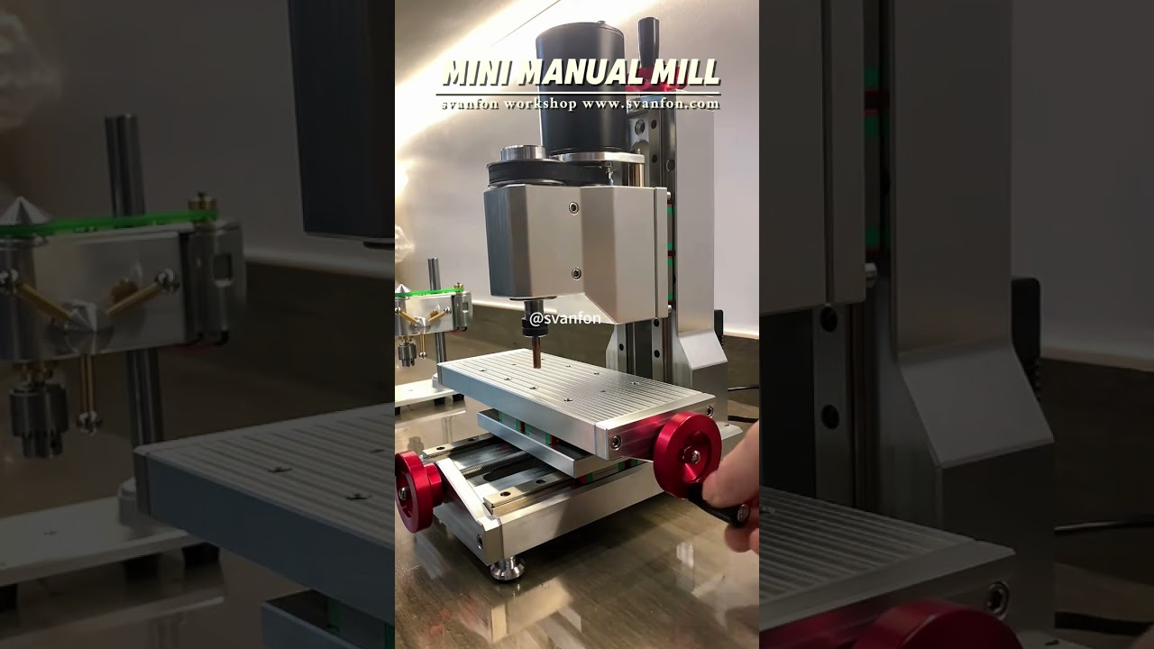 Svanfon Mini Manual Milling Machine 