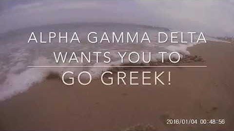 Alpha Gamma Delta Towson University 2018