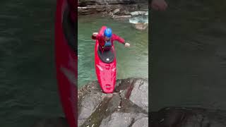 The worst idea I’ve ever had in a kayak #kayak #kayaking #whitewater #adventure #nature #short #fail