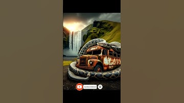 Nature Exploration | Travel Discovery | Python on Bus #nature #shortvideo #bus