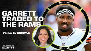 ‘WHAT A NIGHTMARE for opposing offenses’ 🤯 REACTION to Myles Garrett's trade to the Rams | NFL Live