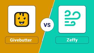 Zeffy vs Givebutter (2026) | Which Fundraising Tool Is Better?