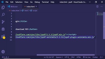 How to Add Tables to PDF Document Using jsPdf Autotable Library in Javascript