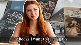12 Books I desperately want to read again