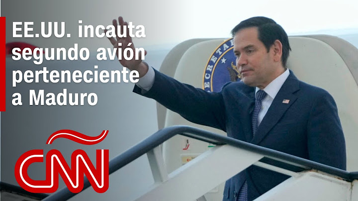 Estados Unidos incauta segundo avión perteneciente a Nicolás Maduro, presidente de Venezuela