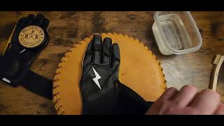 How I Clean Condition And Maintain Bruce Bolt Batting Gloves