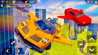 Flying Car Sim: Car Games 2022- Car Stunts 3D Games- Android Gameplay screenshot 4