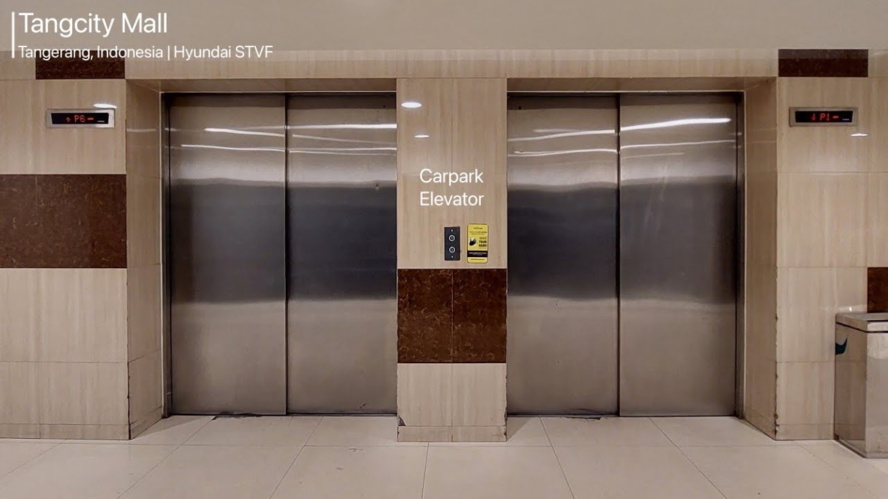 Hyundai STVF Traction Elevator at Tangcity Mall, Tangerang
