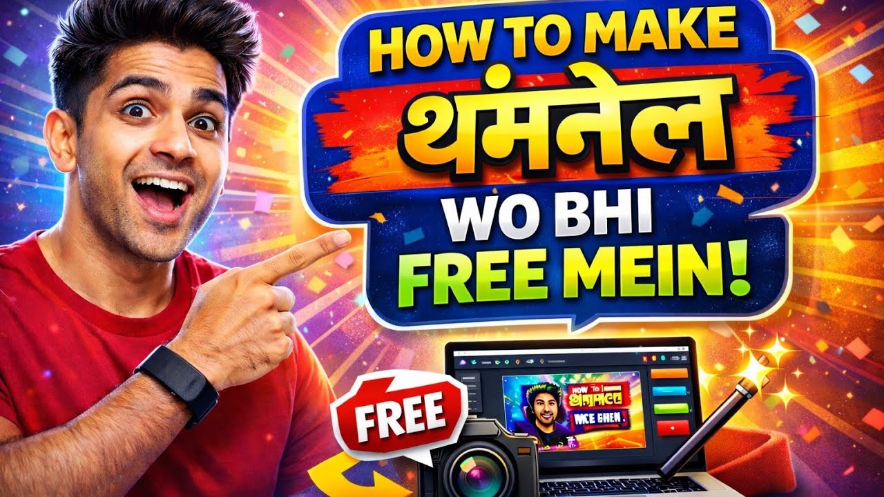 ChatGPT से Thumbnail कैसे बनाएं बीलकुल free में 