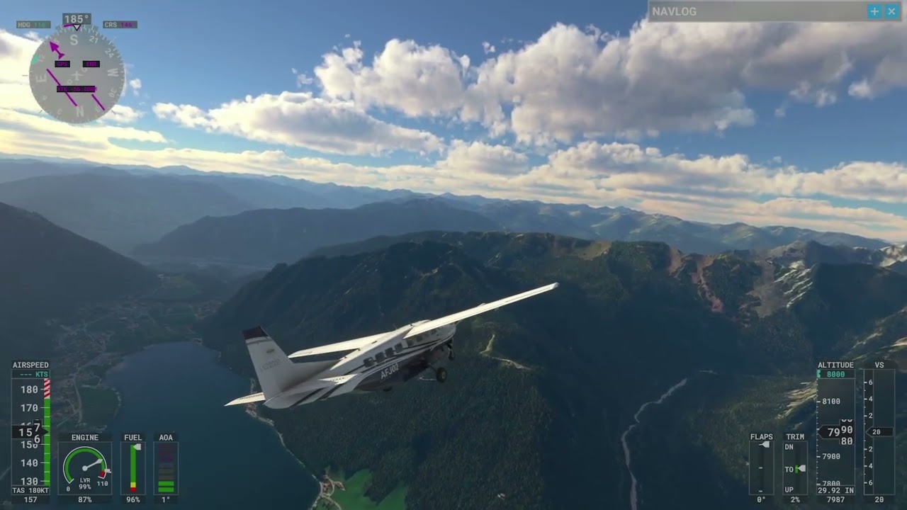 Austria Tyrol High Mountains Bush Trip - Leg 6: Tyrol I Microsoft Flight Simulator I XBOX