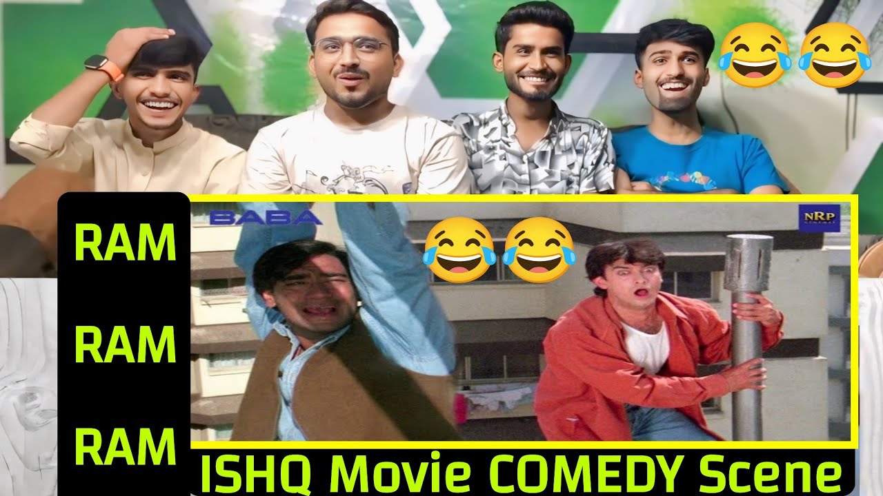 तुझे बोला था बस ट्रैन और लड़की के पीछे नहीं जाना अब लटक गया न | Ajay Devgan, Aamir Khan Comedy Scene