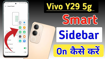 Vivo Y29 5g me smart sidebar kaise enable kare/how to enable smart sidebar in Vivo Y29 5g