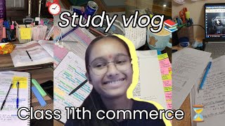 "Late night study" Class 11th commerce student 📚💗#viral #trending #studyvlog #motivation #pw #vlog