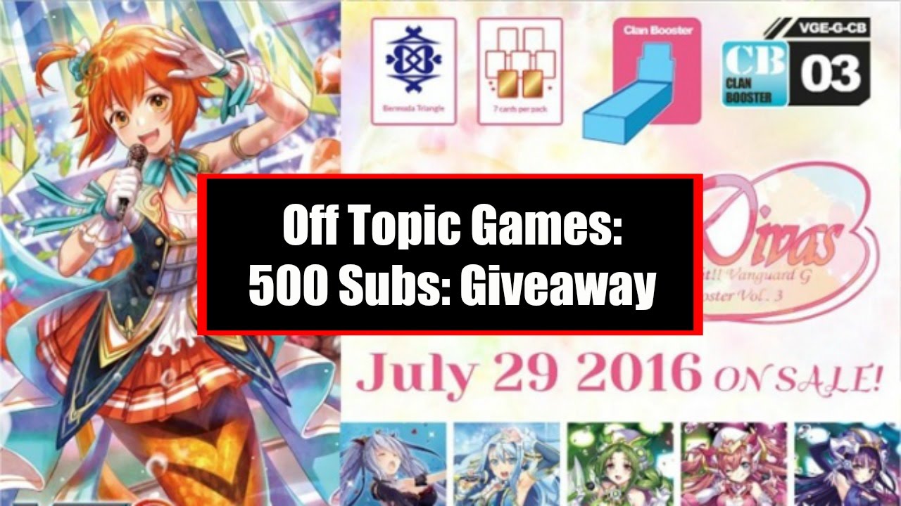 [CLOSED] Off Topic Games: 500 Subscriber Giveaway! - YouTube