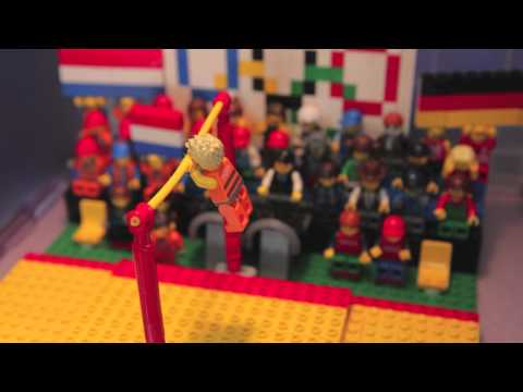 Lego Gymnastics Olympics 2012 -  a tribute to Epke