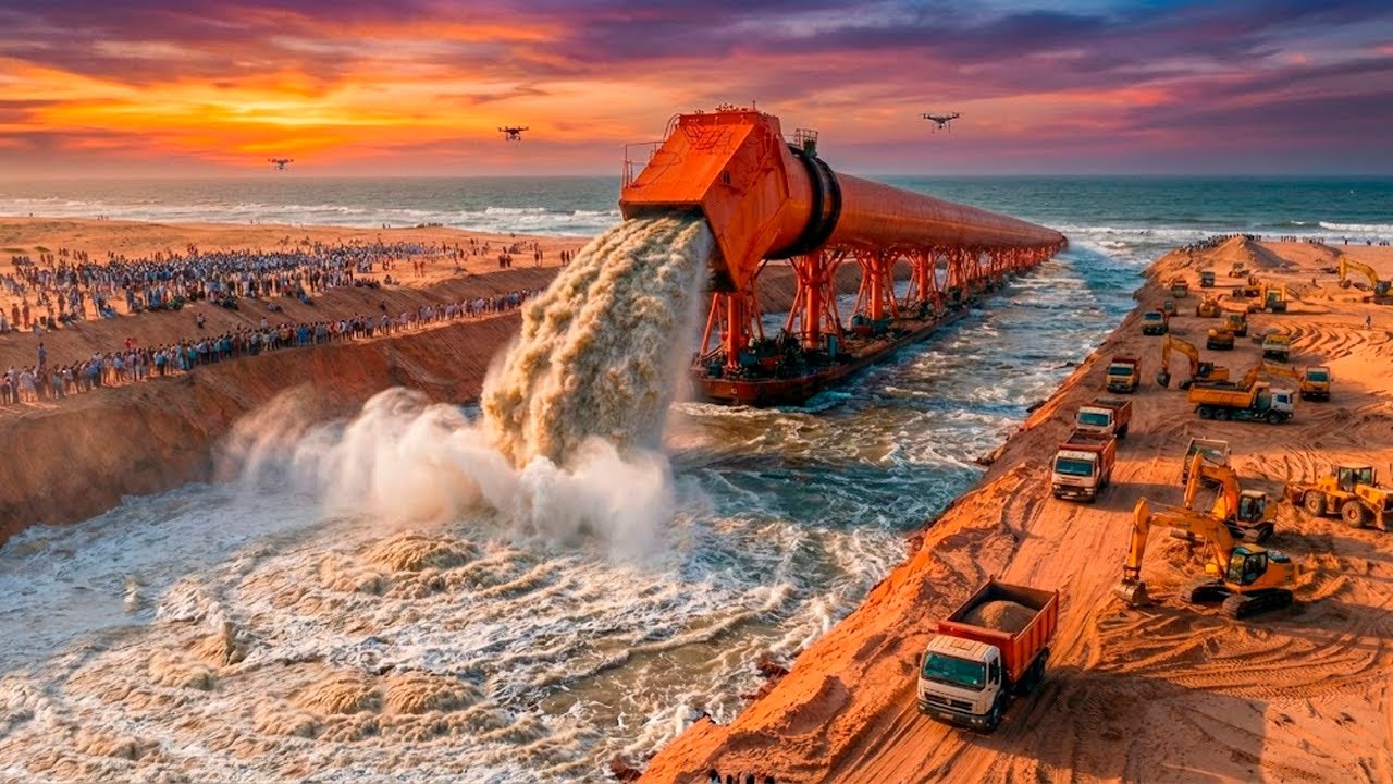 Como o Egito Dividiu o Deserto do Saara para Construir um Rio Artificial que Mudou a Nação