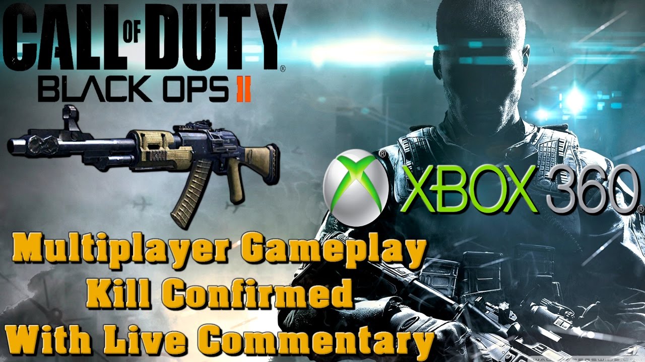 Call Of Duty Black Ops 2 Multiplayer Gameplay Xbox 360 Kill Confirmed