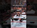 Playing WWE 2K23 be like.... How does that even happen? 😂 #wwe2k23#wwegames#glitch#funny