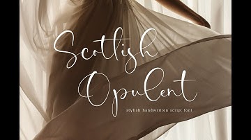 Scottish Opulent Font Download