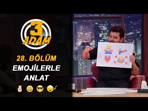 Emoji Şarkı Yarışması Kahkahaya Boğdu | 3 Adam