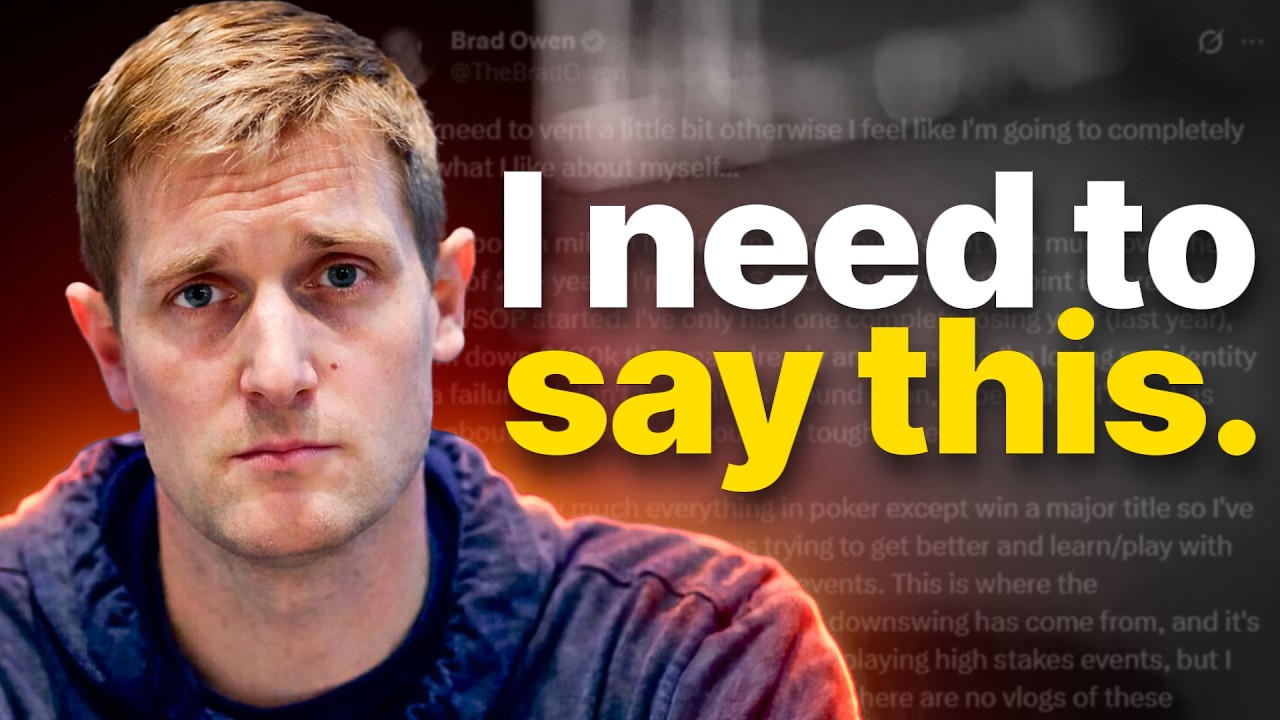 Brad Owen Admits “I Don’t Know How Much Time I Have Left In This Space