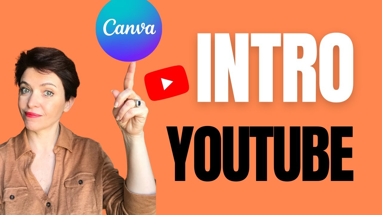 Comment FAIRE une INTRO YOUTUBE Canva (intro chaine youtube) - YouTube