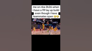 WHEN YOU GOT A 99 LAYUP BUT YOUR TEAMMATES WIDE OPEN 😭🤣 | NBA 2K26 REC RANDOM CHAOS