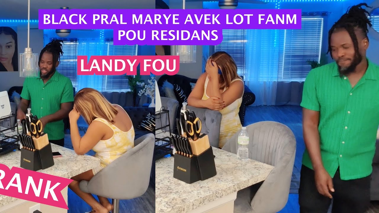 BALCK DI LANDY LI RPAL MARYE AVEK YN LOT FI POU RESIDANS APRE SUPRIZ 14 LAN ZEN PETE