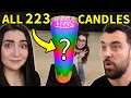 Melting every Yankee Candle into a GIANT Candle with Safiya Nygaard