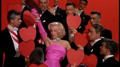 Diamonds are a Girl's best Friend - in French - Claire Leclerc 1954